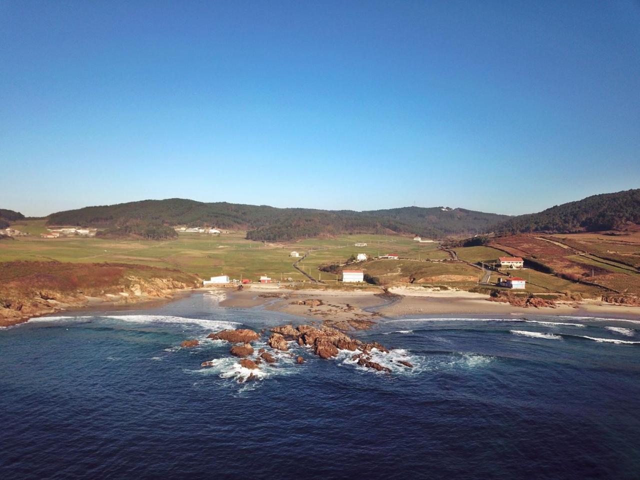 Casa Farina Villa Muxia Exteriör bild